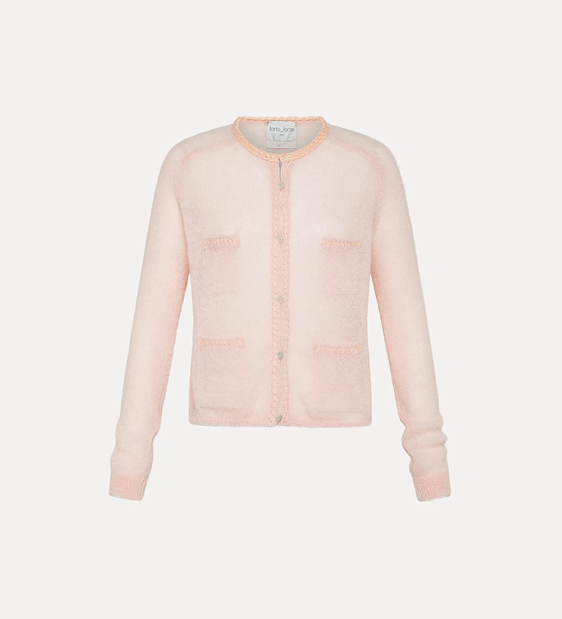 forte_forte alpaca cardigan oyster^ Knitwear