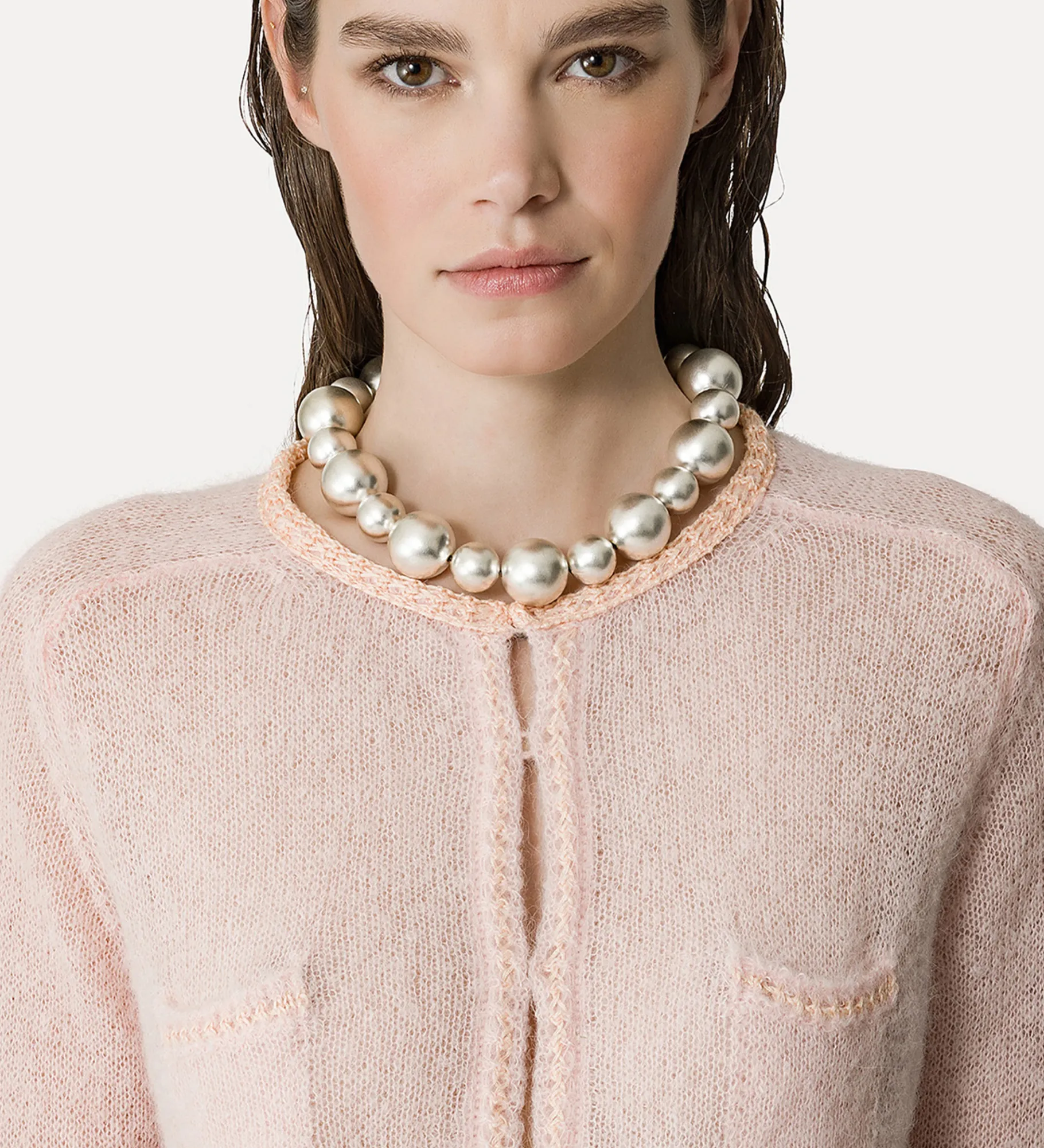 forte_forte alpaca cardigan oyster^ Knitwear