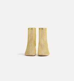 forte_forte ankle boots in diamanté mesh reflex^ Shoes