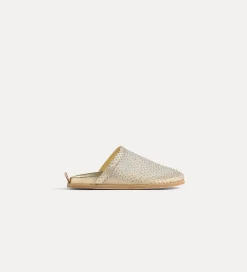 forte_forte backless slipper with diamanté detailing stone^ Shoes