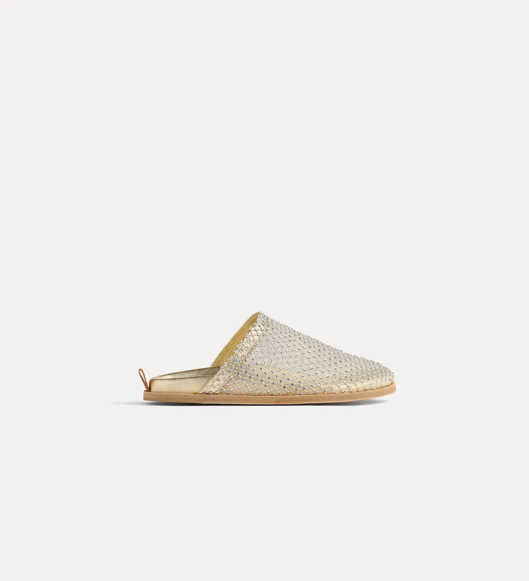 forte_forte backless slipper with diamanté detailing stone^ Shoes