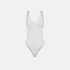 forte_forte bodysuit in jersey bianco^ Beachwear And Lingerie