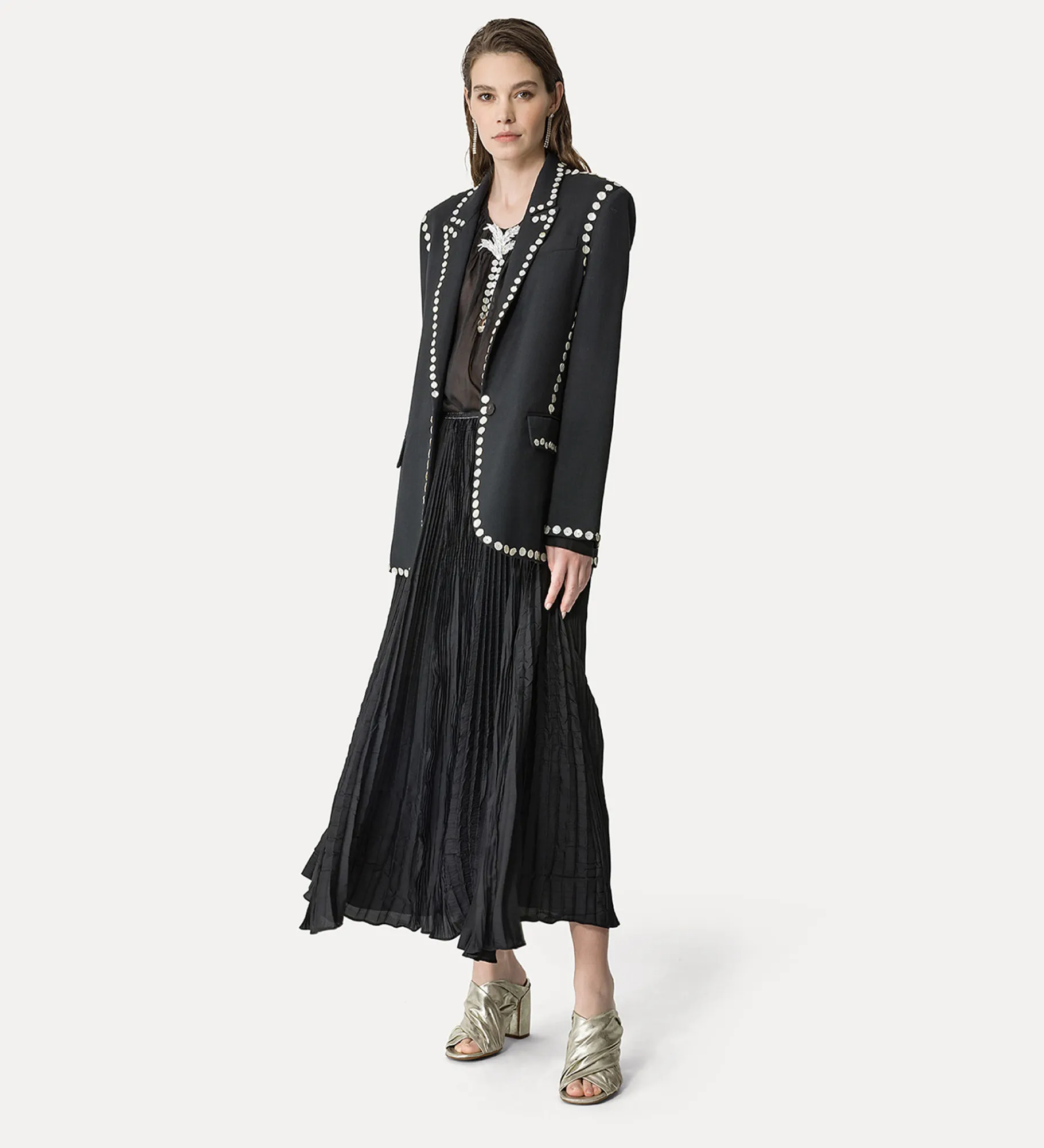 forte_forte boho shirt in black nero^ Shirts