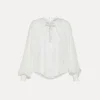 forte_forte boho shirt in white bianco^ Shirts