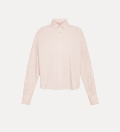 forte_forte boxy–fit shirt in poplin oyster^ Shirts