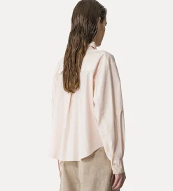 forte_forte boxy–fit shirt in poplin oyster^ Shirts