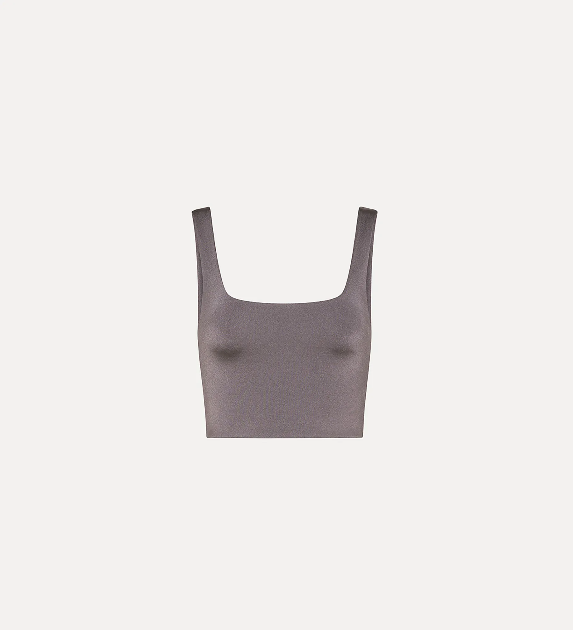 forte_forte bralette in glossy grey jersey lava^ Beachwear And Lingerie | Tops