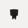 forte_forte bustier with sash in contemporary duchesse nero^ Tops