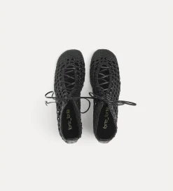 forte_forte chic hand–woven ankle boot nero^ Shoes
