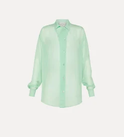 forte_forte chiffon shirt for women mint^ Shirts