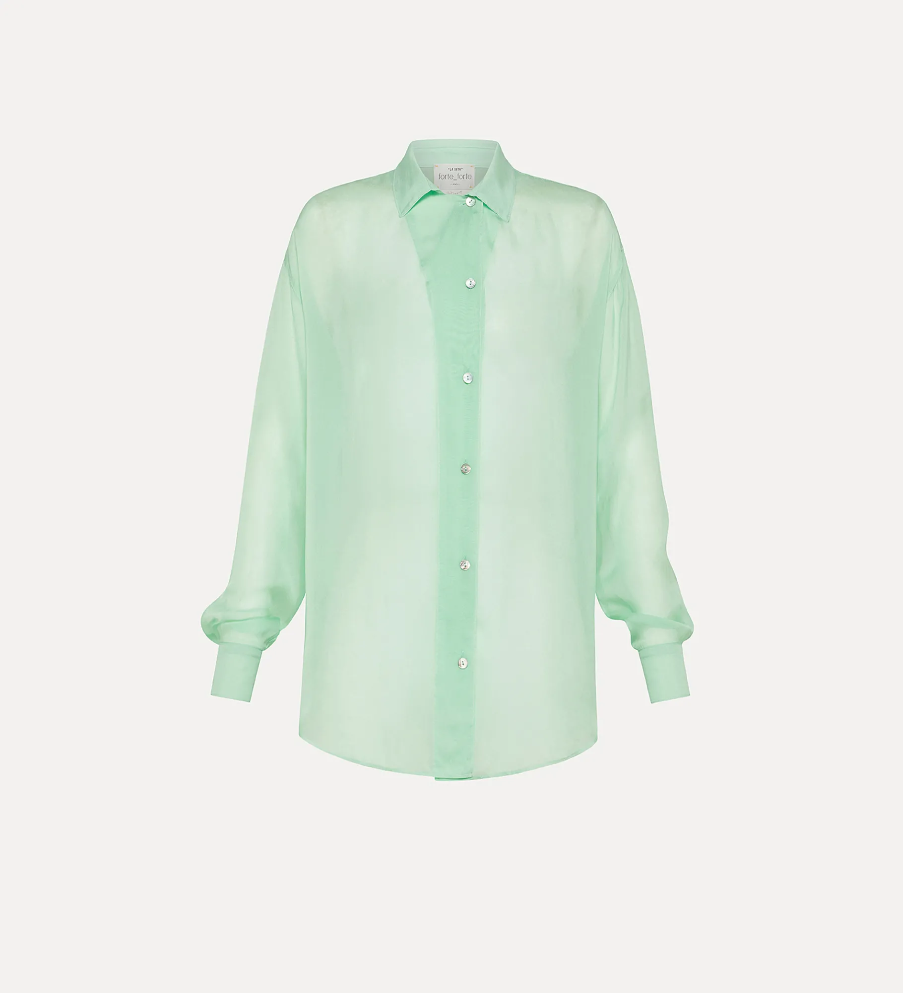 forte_forte chiffon shirt for women mint^ Shirts