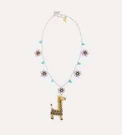 forte_forte collier the “fancy parrot” gold giraffe^ Jewels