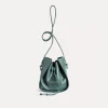 forte_forte compact bucket bag in calfskin olive^ Bags And Belts