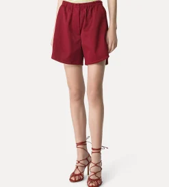 forte_forte cotton shorts ruby^ Pants