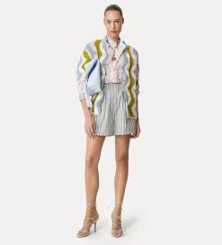 forte_forte crocheted necklace with seashells rose^ Jewels