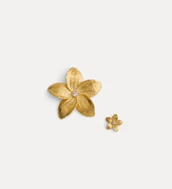forte_forte flower–shaped earrings oro^ Jewels