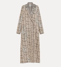 forte_forte jacquard coat cipria^ Coats