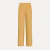 forte_forte linen trousers with pleats grano^ Pants
