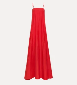 forte_forte long dress in cotton lacca^ Dresses