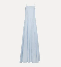 forte_forte long dress in cotton nuage^ Dresses