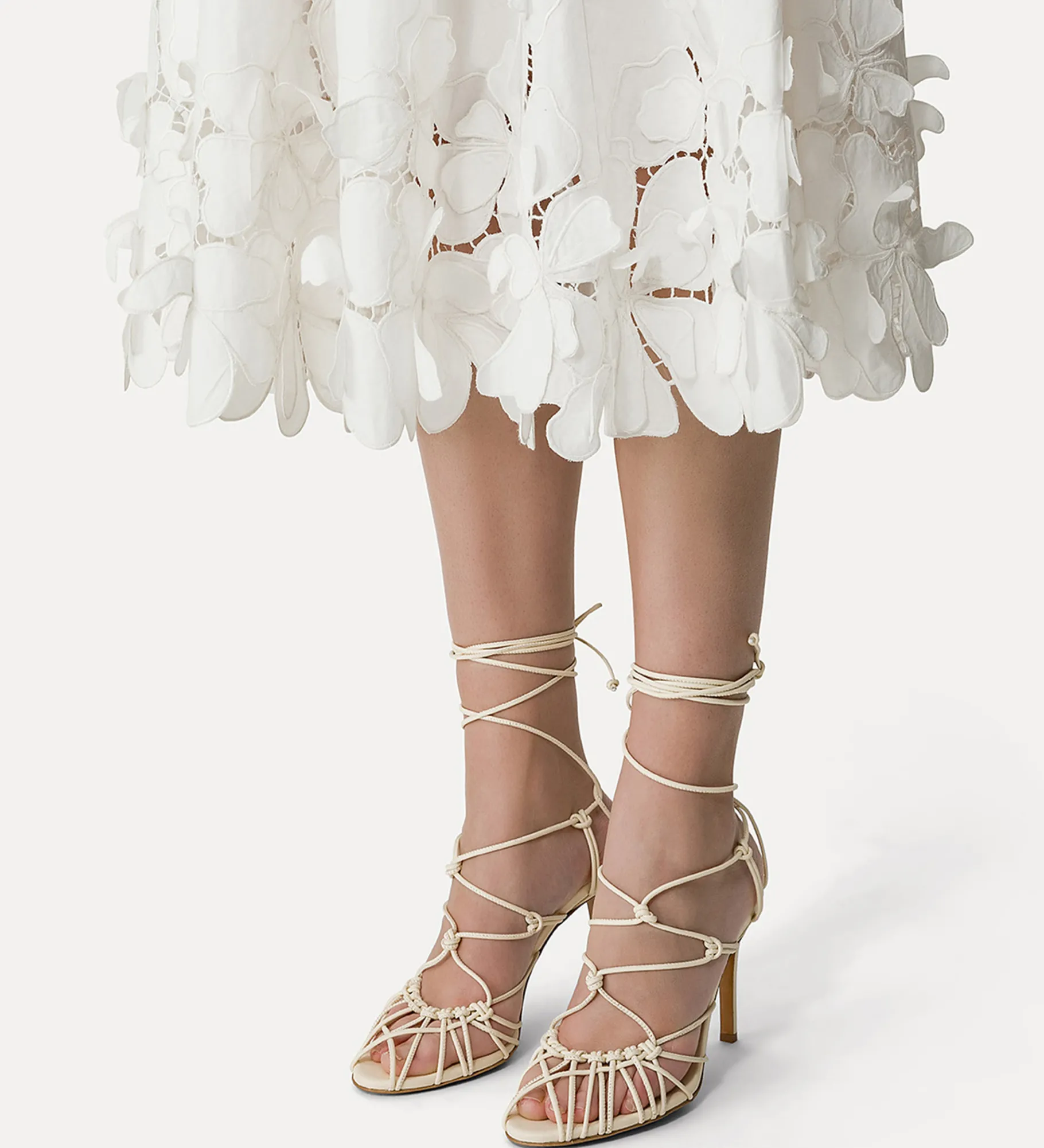 forte_forte long skirt in poplin bianco^ Skirts