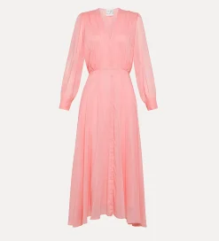 forte_forte long–sleeve dress oyster^ Dresses