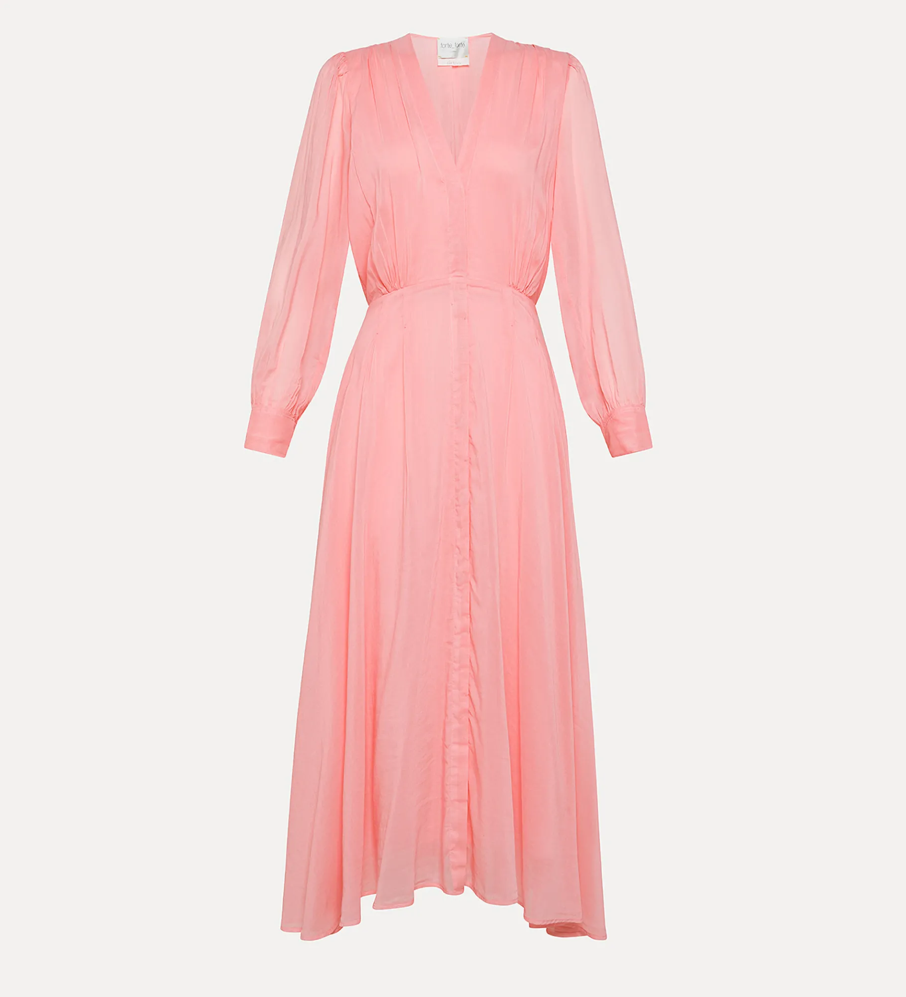 forte_forte long–sleeve dress oyster^ Dresses