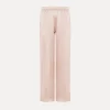 forte_forte loose–fitting satin jogging pants oyster^ Pants