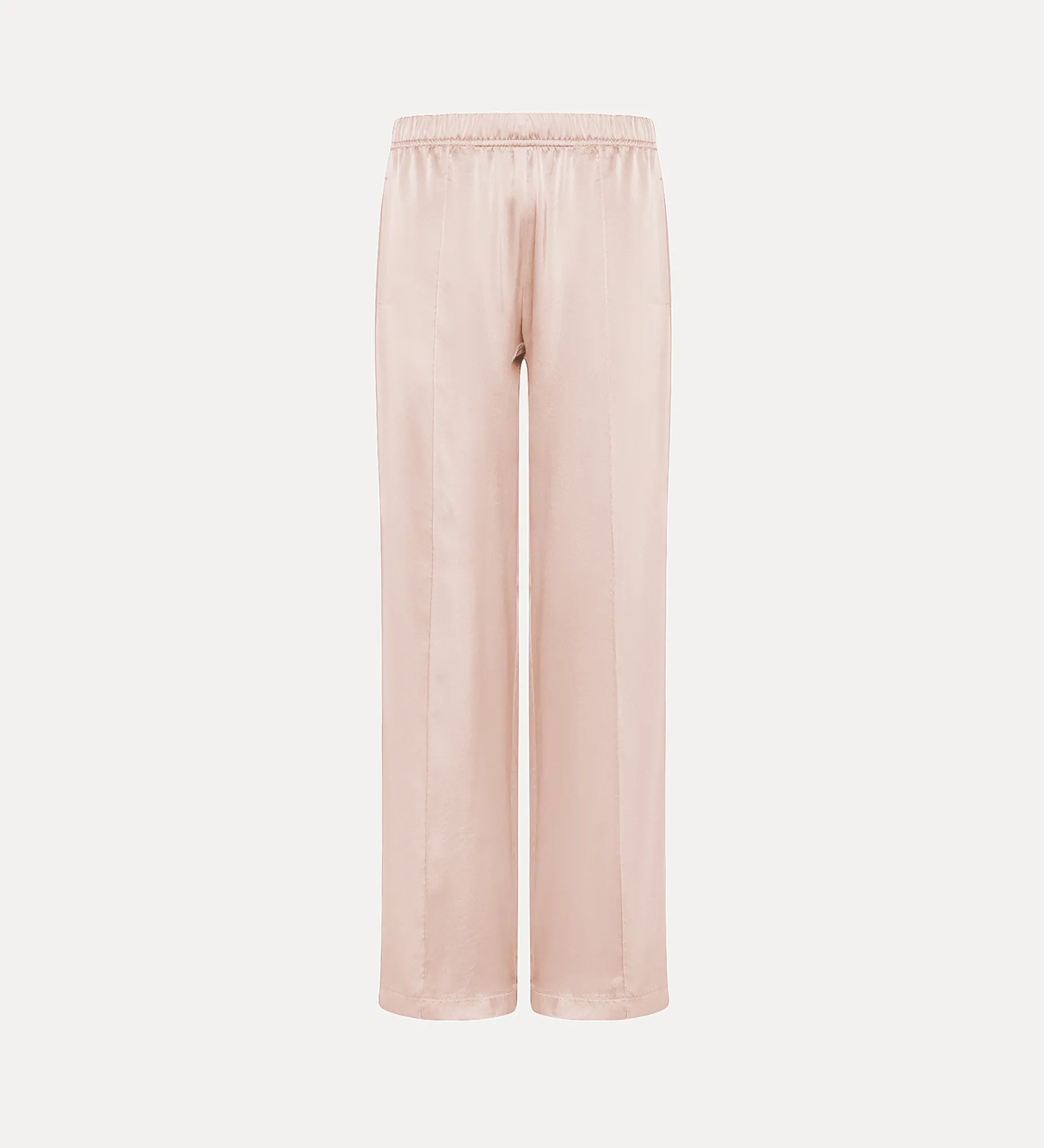 forte_forte loose–fitting satin jogging pants oyster^ Pants