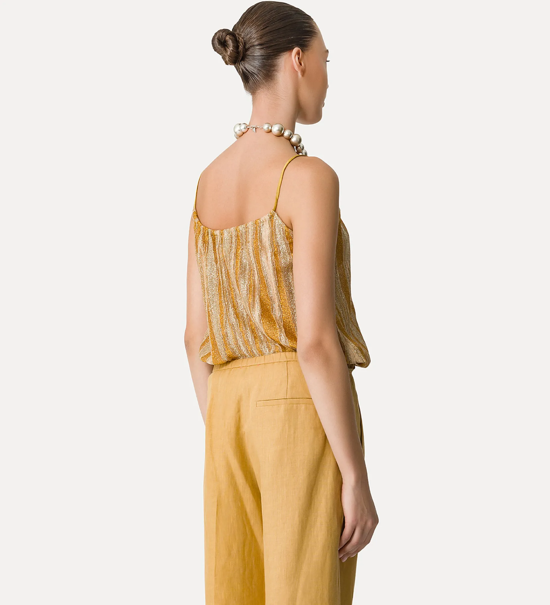 forte_forte lurex top gold^ Tops