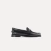 forte_forte moccasins in calf and pony skin with crystal embellishment nero^ Shoes