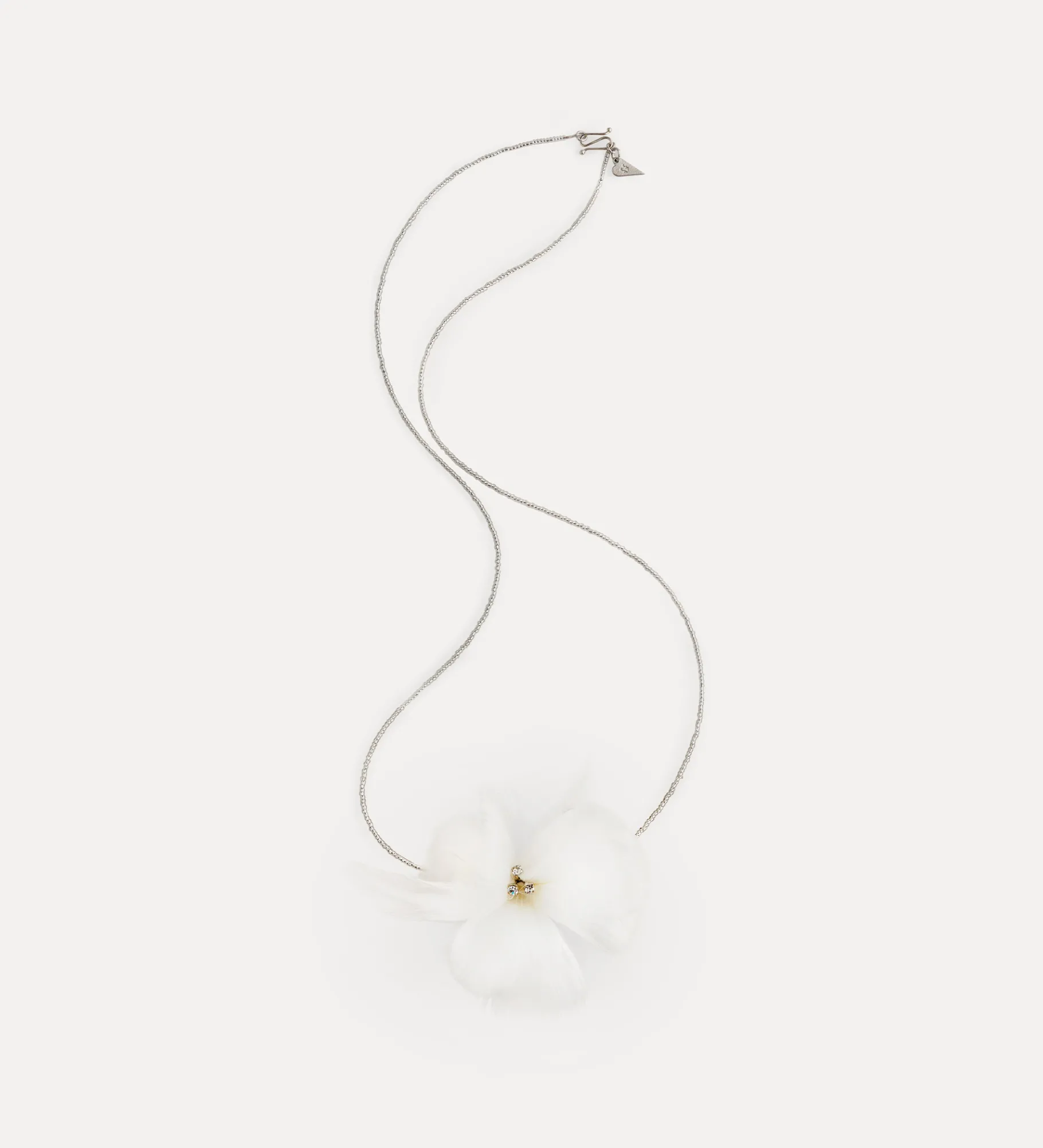 forte_forte necklace with feather piuma^ Jewels