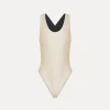 forte_forte one–piece costume in jersey noir^ Beachwear And Lingerie