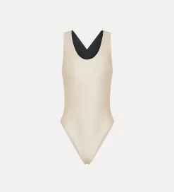 forte_forte one–piece costume in jersey noir^ Beachwear And Lingerie
