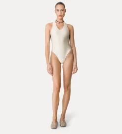 forte_forte one–piece costume in jersey noir^ Beachwear And Lingerie