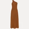 forte_forte one–shoulder gown terra^ Dresses
