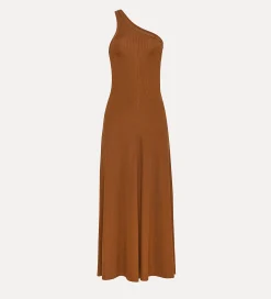 forte_forte one–shoulder gown terra^ Dresses