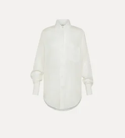 forte_forte oversized shirt bianco^ Shirts