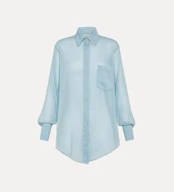 forte_forte oversized shirt in voile nuage^ Shirts