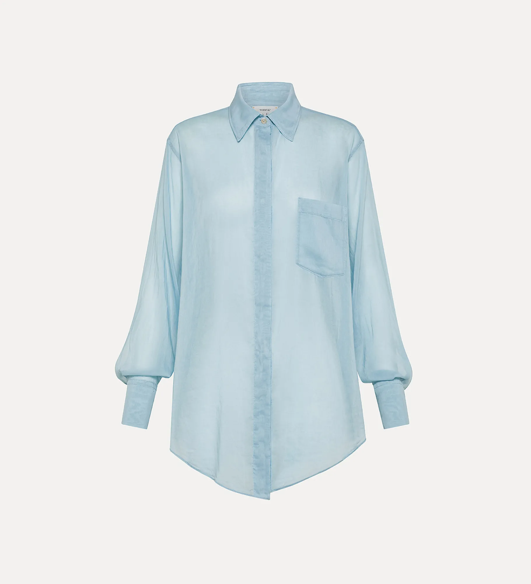 forte_forte oversized shirt in voile nuage^ Shirts