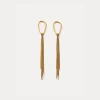 forte_forte pair of sculpted fringe earrings oro^ Jewels