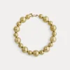 forte_forte pearl necklace in brass bronze^ Jewels
