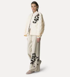forte_forte 5–pocket cotton trousers dune^ Pants