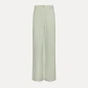 forte_forte 5–pocket fil–à–fil trousers for women aloe^ Pants