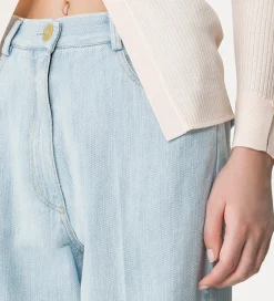 forte_forte 5–pocket trousers bleach^ Pants