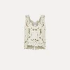 forte_forte “poetic orchid” crop top in vegan leather orchidea^ Tops