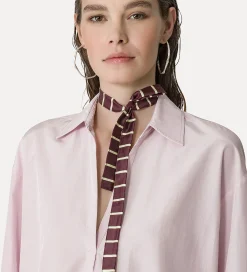forte_forte polo shirt in taffeta oyster^ Shirts