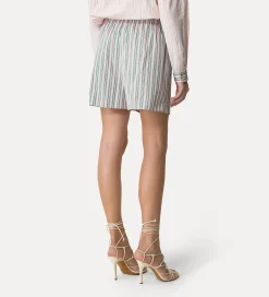 forte_forte poplin shorts for women rose^ Pants
