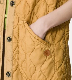 forte_forte quilted vest d'or^ Coats