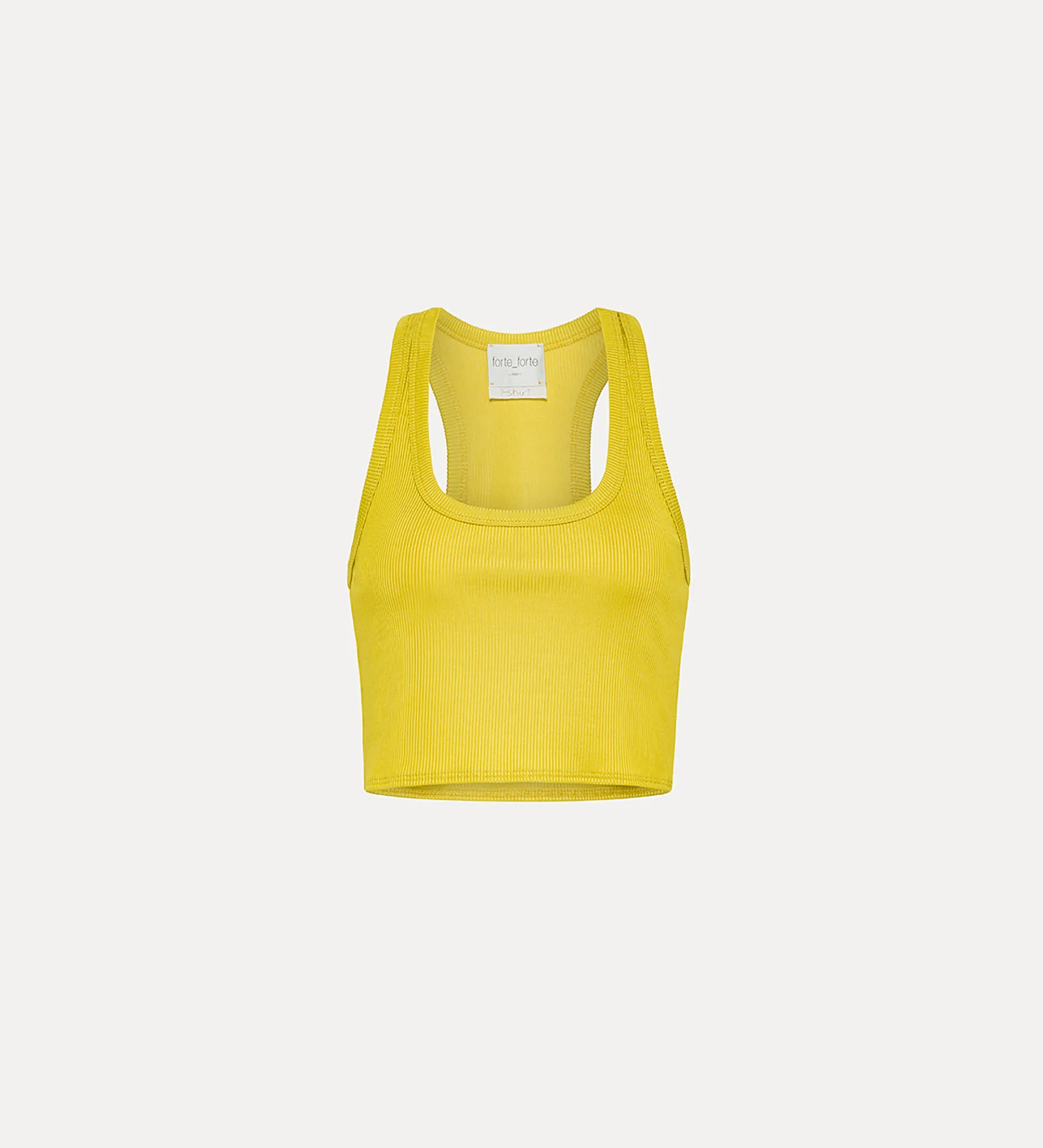 forte_forte ribbed crop top luce^ Tops